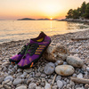 Buty do wody, pływania damskie 40 obuwie plażowe, szybkoschnące, fioletowo-czarne