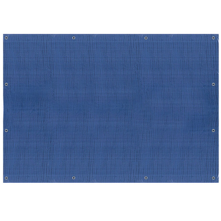 Plandeka 60g/m2 6x8m gruba płachta zabezpieczająca niebieska