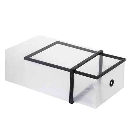 Organizer na buty 5 szt, z otwieraną szufladą 35x23x12 cm pudełko na obuwie