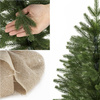 Mała choinka sztuczna 60 cm świerk kaukaski premium z jutą, na stolik, biurko mini ozdoba