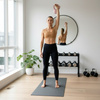 Kettlebell miękki 4 kg ciężar do ćwiczeń, kula treningowa, fitness, jasnoróżowy