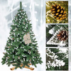 Choinka sztuczna z szyszkami Premium Royal Trees 220 cm sosna diamentowa ośnieżona