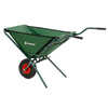 Taczka ogrodowa składana 50 L stalowa 116 x 64 x 65 cm lekki wózek transportowy