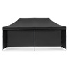 Pawilon handlowy 3x6 m namiot handlowy ekspresowy na imprezy, targ, catering, czarny