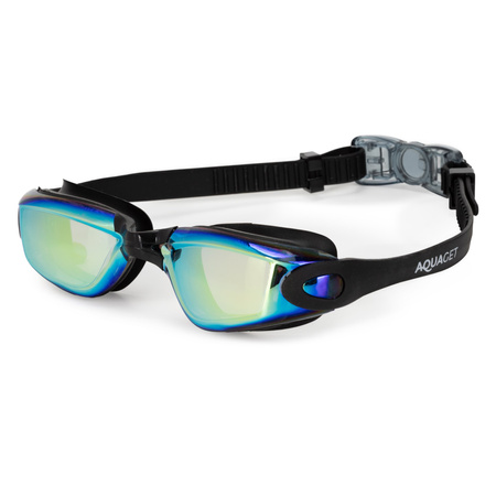 Okularki pływackie Anti-fog okulary do pływania UV na basen zestaw z zatyczkami