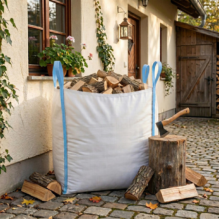 Worek Big Bag 1000 kg mocny na gruz kontener biały