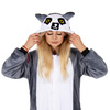 Piżama jednoczęściowa kigurumi damska kombinezon lemur rozmiar M