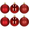 Bombki choinkowe na choinkę 10 cm zestaw 6 szt.
