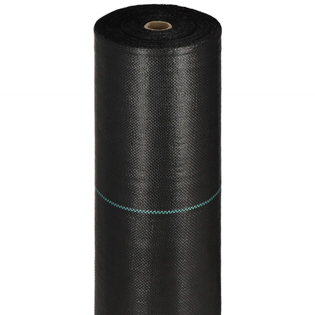 Agrowłóknina mata antychwastowa 100x0,8 m agrotkanina czarna 70g/m2
