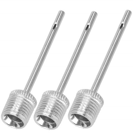 Akcesoria rowerowe do pompowania, igły, przejsciówka, wężyk aluminiowe