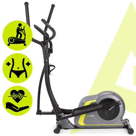 Trenażer eliptyczny do ćwiczeń domowych orbitrek cardio, fitness orbitrek magnetyczny