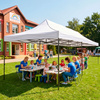 Pawilon handlowy 3x6 m namiot handlowy ekspresowy na imprezy, targ, catering, biały