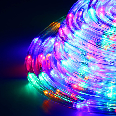 Wąż świetlny 30m multikolor 720 Led z programatorem IP44