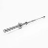 Gryf olimpijski prosty 180 cm z zaciskami 28 mm sztanga stal chromowana