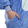 Piżama jednoczęściowa kigurumi dziecięcy kombinezon Stitch rozmiar 120-130 cm