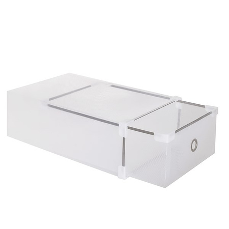 Organizer na buty 31x20,5x11 cm zestaw 5 szt. pudełka z otwieraną klapą