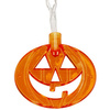 Dekoracja na Halloween łańcuch świetlny dynie girlanda 20 LED 2 funkcje świecenia