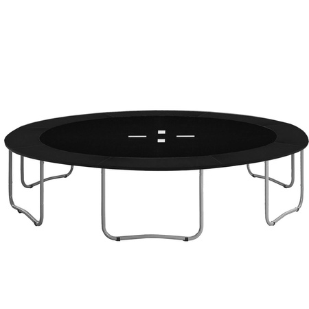 Osłona na sprężyny z siatką zewnętrzną do trampoliny 10FT 305 cm czarna