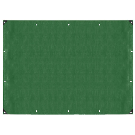 Plandeka 4x7m 120g/m2 gruba płachta ochronna zielona