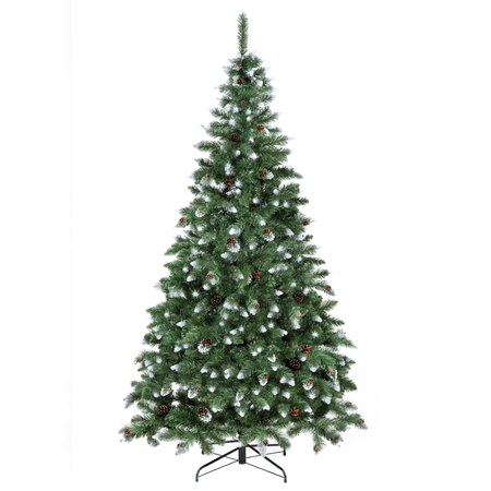 Choinka sztuczna premium 250 cm sosna diamentowa gęsta