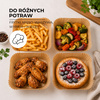 Wkłady do Airfryer 300 szt. 16x16 cm papierowe tacki do frytkownicy beztłuszczowej