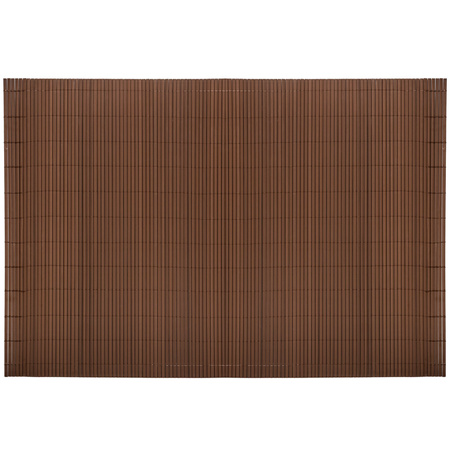 Osłona PVC maskująca 500x120 cm mata na balkon, taras, ogrodzenie, brązowa