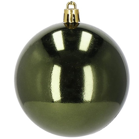 Bombki choinkowe 33 szt. zawieszki na choinkę 8/6/4cm ozdoby świąteczne zielone