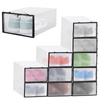 Organizer na buty 34x23x13,5 cm zestaw 5 szt. pudełka z otwieraną klapą