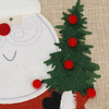 Worek na prezenty 27x22 cm pod choinkę torba świąteczna mikołaj