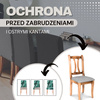 Pokrowiec na krzesło elastyczny liście tropikalne