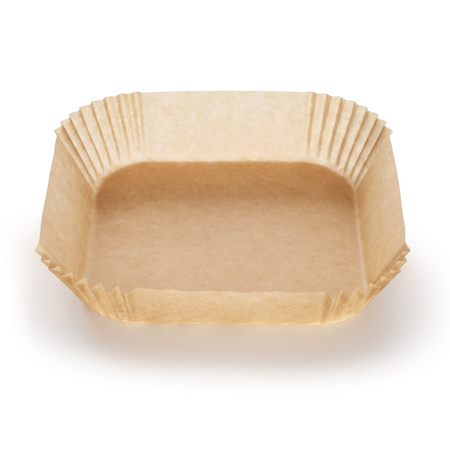 Wkłady do Airfryer 100 szt. 20 x 20 cm papierowe tacki do frytkownicy beztłuszczowej