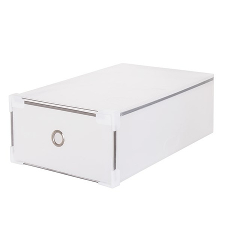 Organizer na buty 31x20,5x11 cm zestaw 5 szt. pudełka z otwieraną klapą