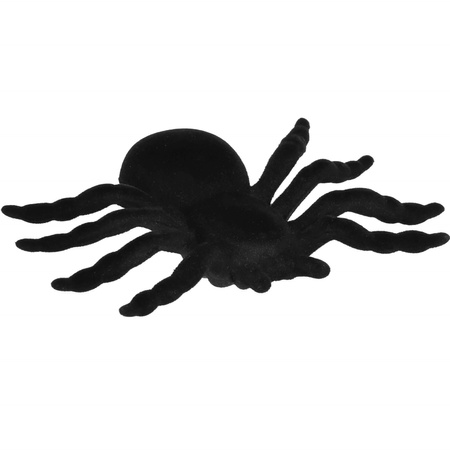 Dekoracja na Halloween pająki dekoracyjne 2 szt. włochata tarantula
