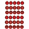 Bombki choinkowe na choinkę zestaw 30 szt.