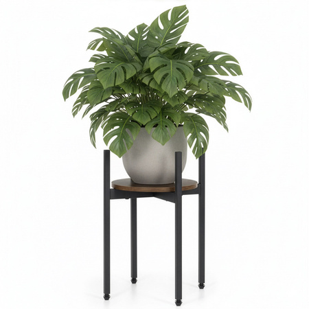 Stojak na kwiaty 42,5 cm kwietnik metalowy loft nowoczesny industrialny do salonu