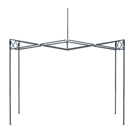 Pawilon ogrodowy 3x3 m namiot handlowy ekspresowy na imprezy, targ, catering, szary