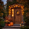 Girlanda na Halloween 20 LED dynie łańcuch świetlny 5 m na baterie IP44 świecąca dekoracja
