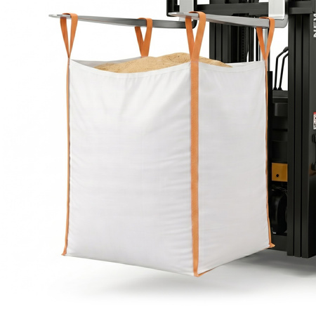 Worek Big Bag 500 kg mocny na gruz kontener biały