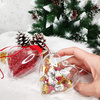 Bombka akrylowa 10cm serce plastikowe decoupage
