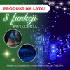 Lampki świąteczne 500 Led niebieski 34,5 m oświetlenie choinkowe