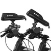 Sakwa rowerowa, etui wodoodporne z uchwytem na telefon, organizer rowerowy, czarny
