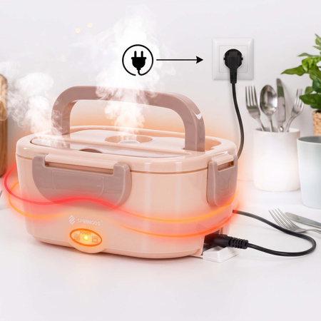 Pojemnik obiadowy, elektryczny 1,5l lunchbox podgrzewacz do jedzenia
