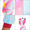 Piżama jednoczęściowa kigurumi dziecięcy kombinezon jednorożec rozmiar 120-130 cm