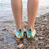 Buty do wody, pływania damskie 40 obuwie plażowe, szybkoschnące, multikolor