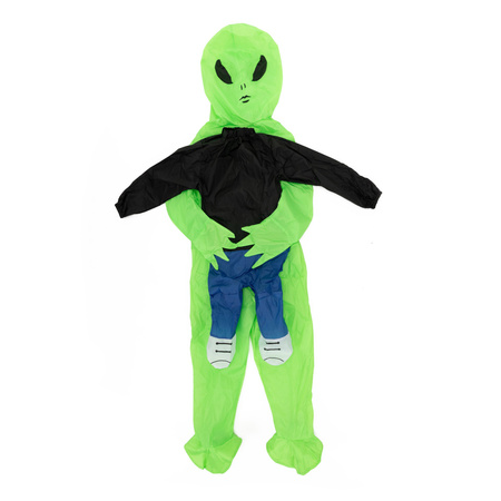 Strój dmuchany kosmita 120-155 cm, przebranie 3D dekoracja, kostium na Halloween Alien 
