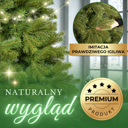 Choinka sztuczna premium 180 cm sosna naturalna