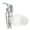 Dystrybutor do napojów 5 l szklany słój z kranikiem, termometrem na bambusowym stojaku
