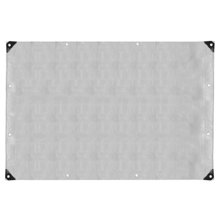 Plandeka 4x5m 210g/m2 gruba płachta ochronna szara