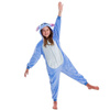 Piżama jednoczęściowa kigurumi dziecięcy kombinezon Stitch rozmiar 120-130 cm