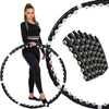 Hula hop z masażerem 100 cm czarne